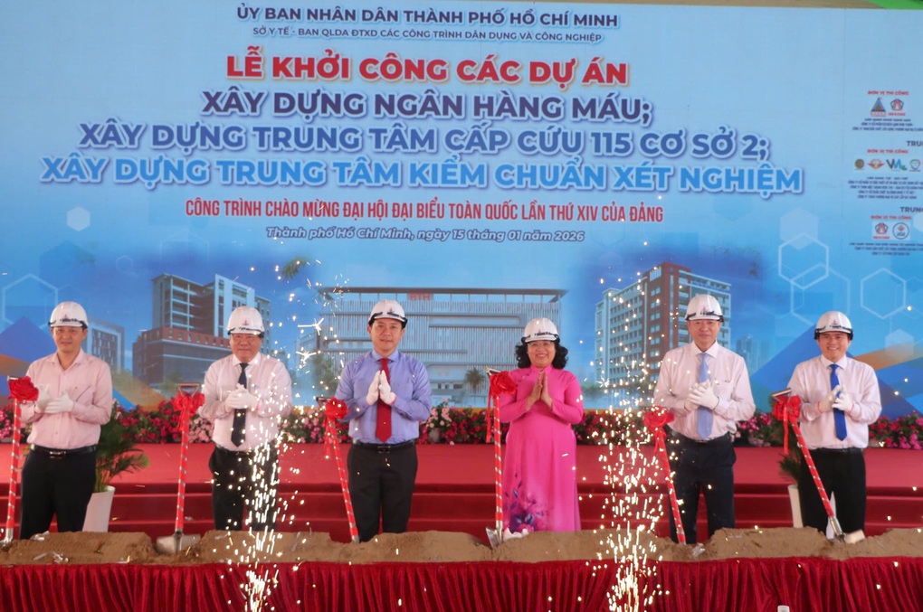TPHCM khởi công nhiều dự án y tế trăm tỷ mừng Đại hội lần thứ XIV của Đảng - 1
