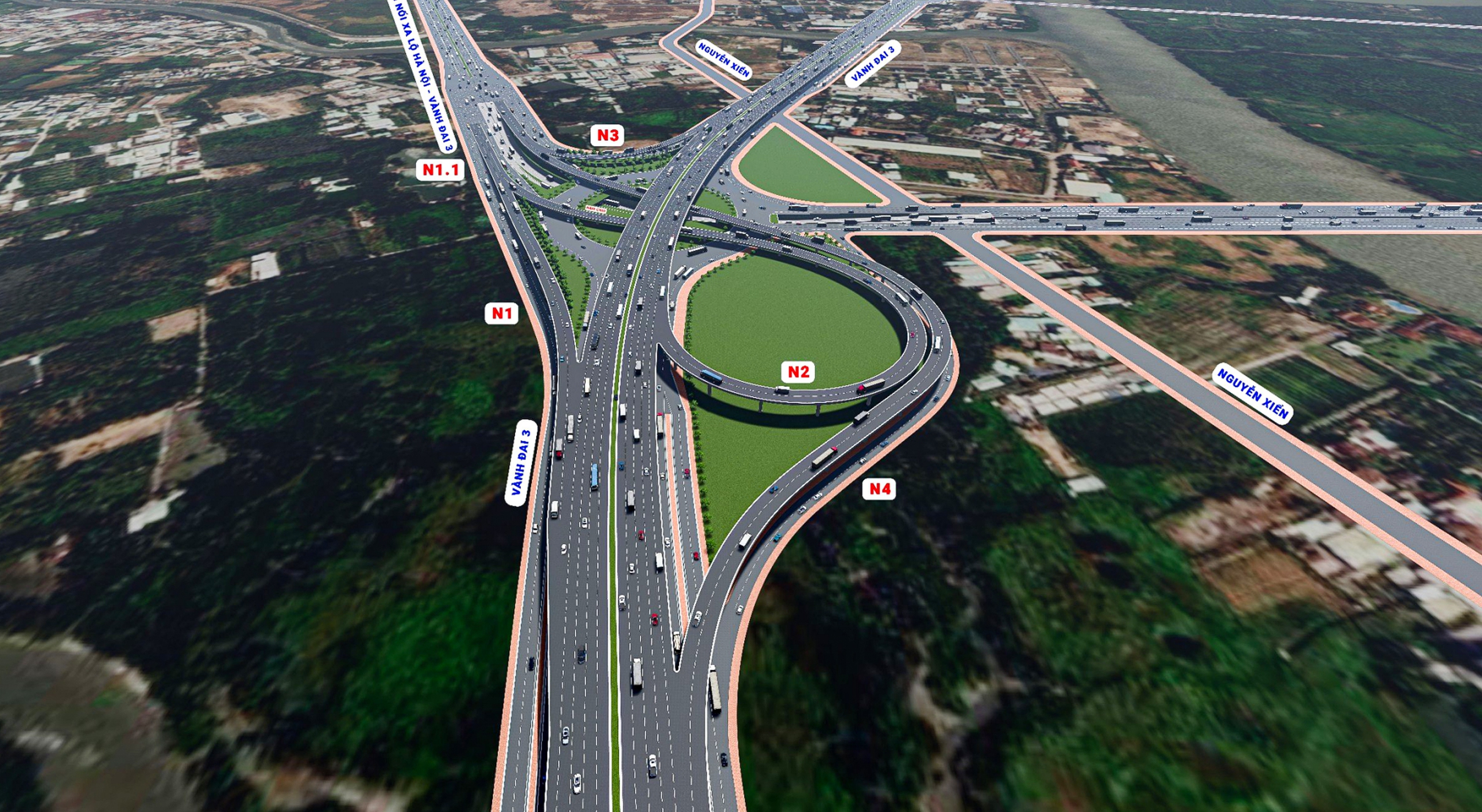 nút giao Gò Công - Ảnh 1.