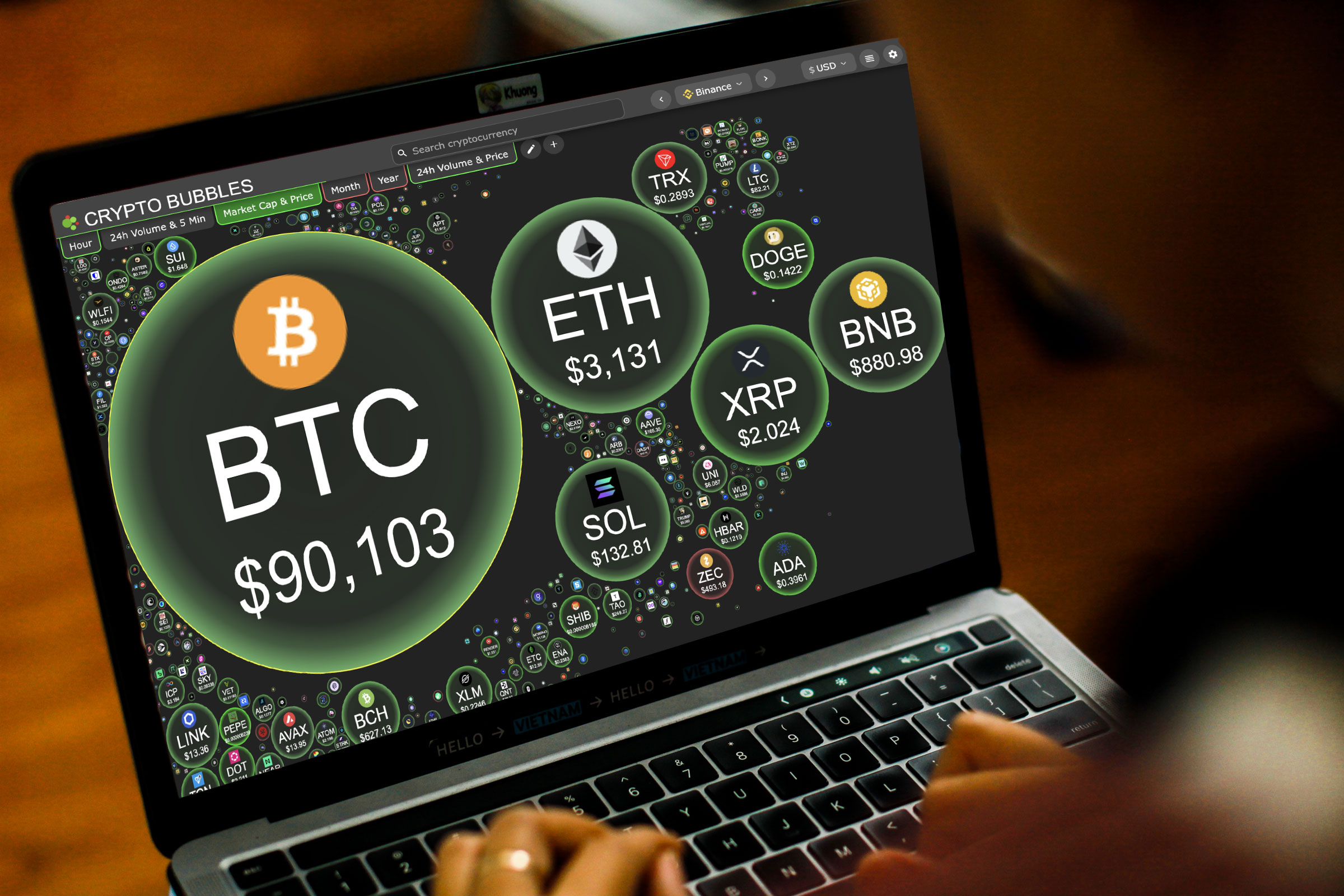 Tăng vọt lên 90.000 USD, chuẩn bị có điều chỉnh mạnh 1 Giá Bitcoin hôm nay 3.1.2026: Tăng vọt lên 90.000 USD, chuẩn bị có điều chỉnh mạnh - Ảnh 1.