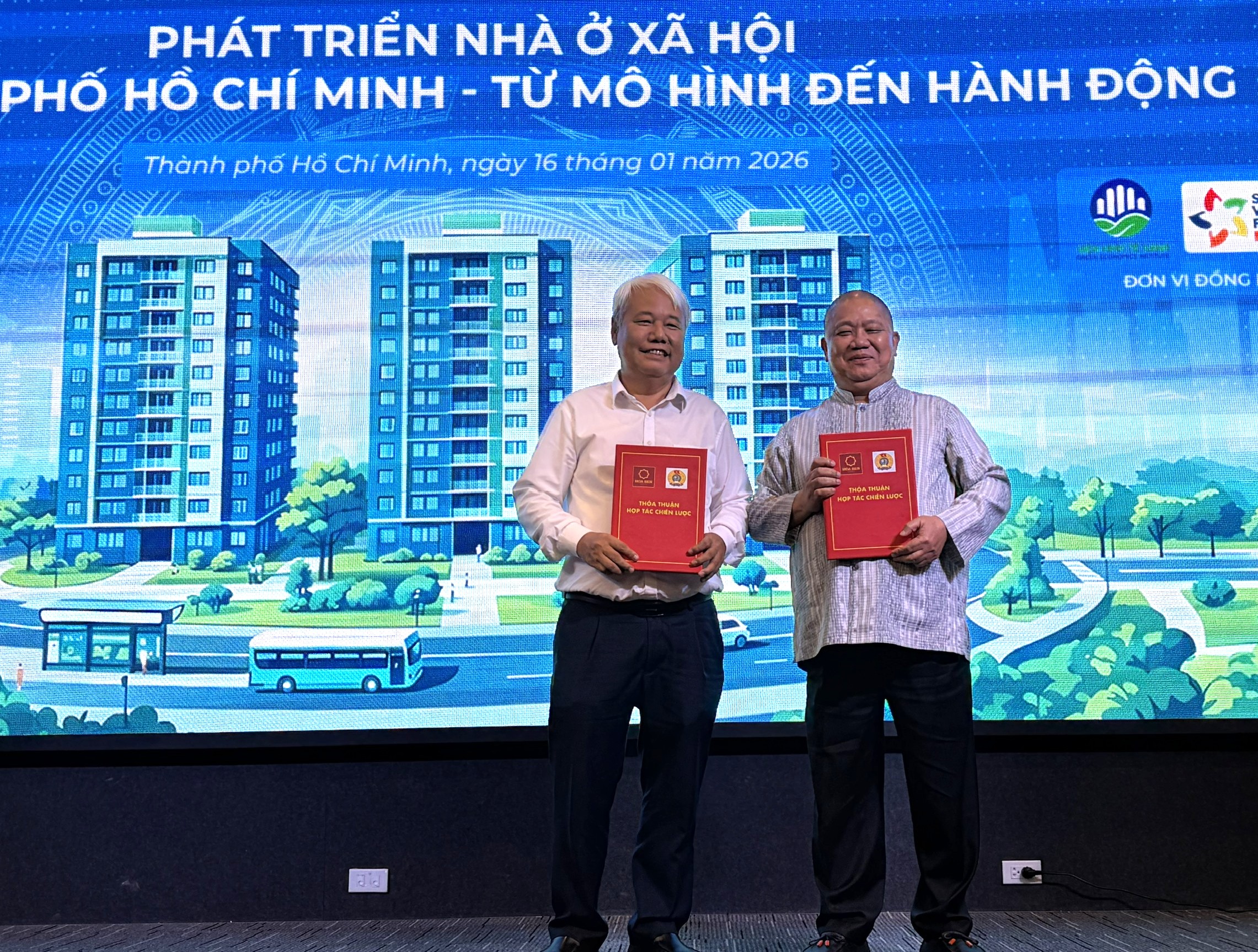 Tập đoàn Hoa Sen cam kết triển khai 20.000 nhà ở xã hội cho công nhân tại TP.HCM đến năm 2030 - Ảnh 1.