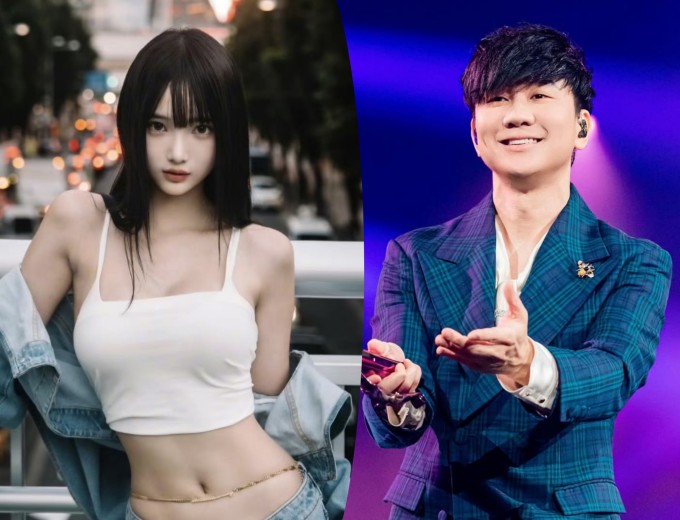 Thị phi bủa vây bạn gái hot girl kém 20 tuổi của JJ Lin 1 Annalisa và bạn trai hơn 20 tuổi, JJ Lin. Ảnh: Yahoo