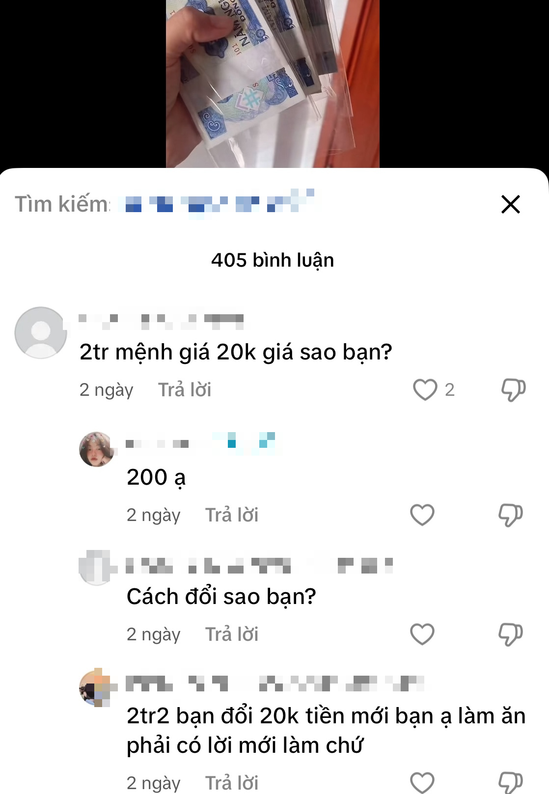 Thu phí khi đổi tiền lì xì Tết, coi chừng vi phạm pháp luật - Ảnh 1.