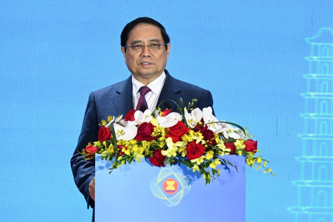 Thủ tướng Phạm Minh Chính tại Lễ Khai mạc Hội nghị Bộ trưởng Số ASEAN (ADGMIN) lần thứ 6, ngày 15/1/2026. Ảnh: Giang Huy