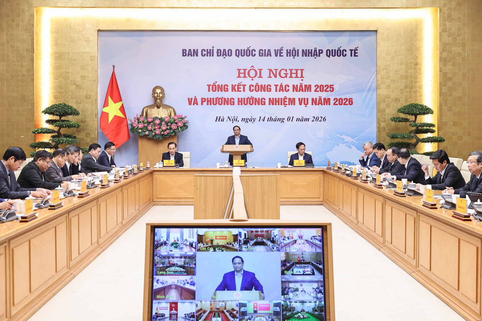 Thủ tướng Phạm Minh Chính chủ trì Hội nghị về hội nhập quốc tế 2026 - Ảnh 1.