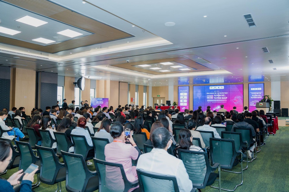 Toàn cảnh hội thảo ứng dụng AI trong chẩn đoán ung thư vú, tuyến giáp - 1