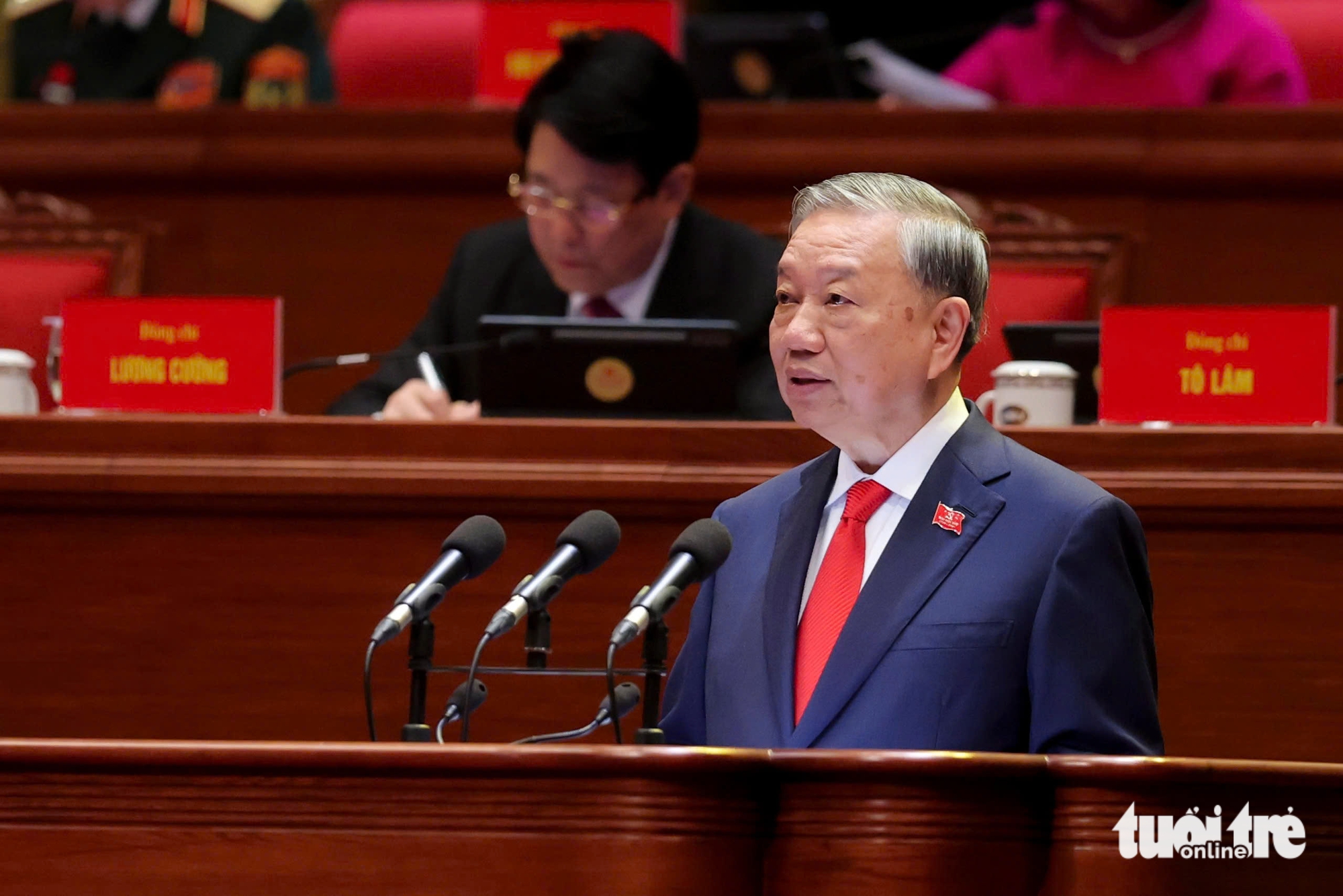 Toàn văn Báo cáo của Ban Chấp hành Trung ương Đảng khóa XIII về các văn kiện trình Đại hội XIV - Ảnh 1.