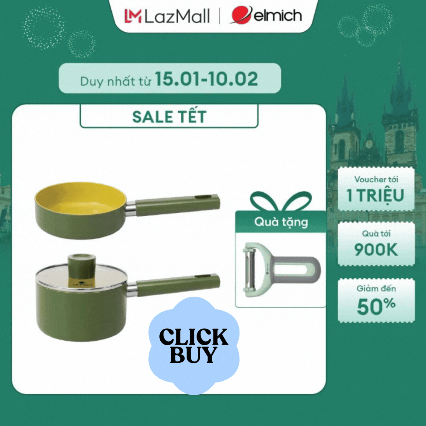 Sắp Tết, Lazada sale đồ bếp căng cực: Tôi chấm 5 món này 10 điểm, mua một lần dùng đến vài năm- Ảnh 1. Sắp Tết, Lazada sale đồ bếp căng cực: Tôi chấm 5 món này 10 điểm, mua một lần dùng đến vài năm- Ảnh 1.