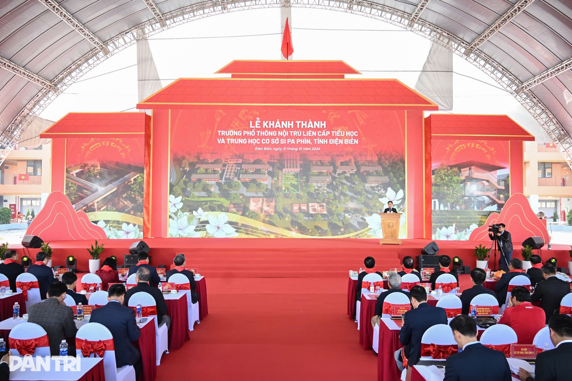 Tổng Bí thư Tô Lâm khánh thành trường nội trú hiện đại nhất vùng biên giới - 1