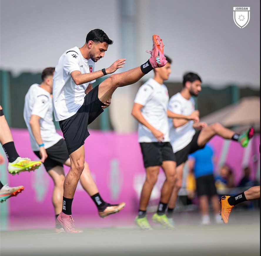 U.23 Jordan tập cực nặng trước trận đại chiến U.23 Việt Nam, sẵn sàng chơi pressing đè bẹp đối thủ- Ảnh 1.