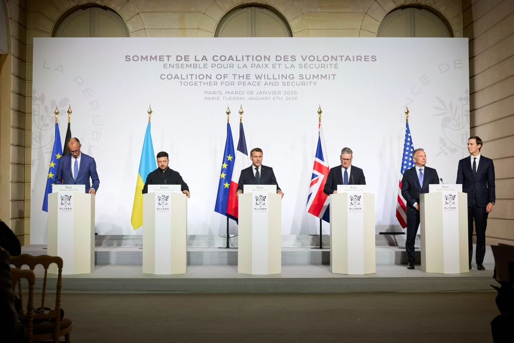 Ukraine, Anh và Pháp ký tuyên bố về ‘lực lượng đa quốc gia hậu chiến’