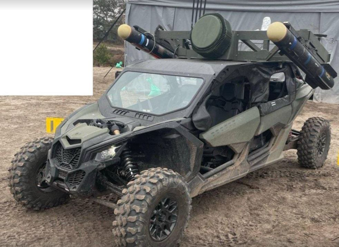 Hệ thống phòng không tầm ngắn Tempest trong ảnh đăng ngày 11/1. Ảnh: Militarnyi