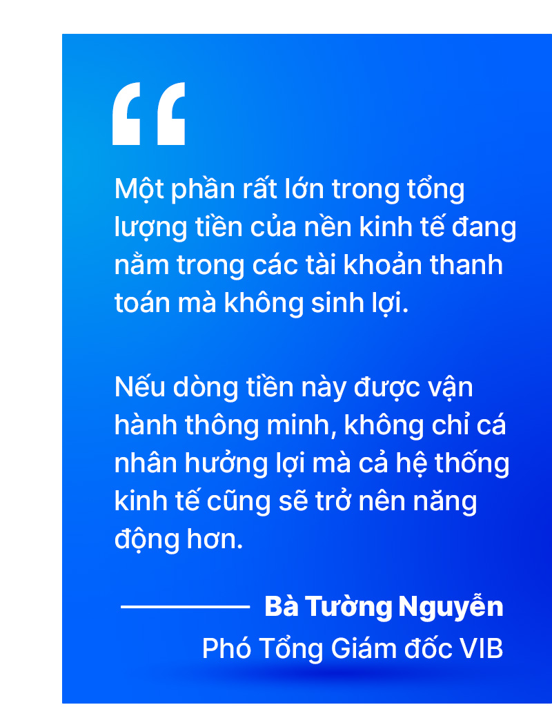 VIB chuyển đổi tiền ngủ thành tiền tự vận động - Ảnh 1.