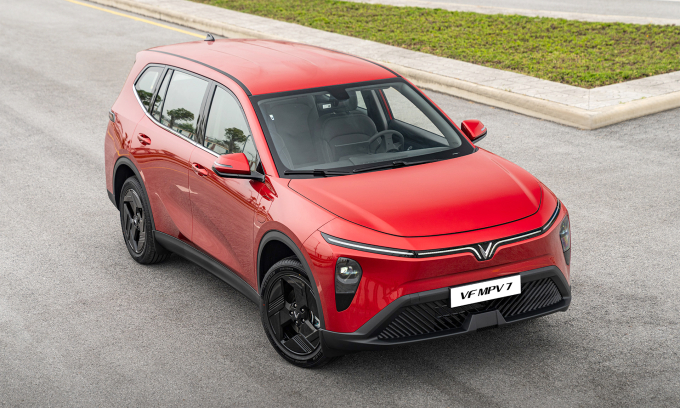 VinFast VF MPV 7 ra mắt thị trường Việt Nam ngày 20/1. Ảnh: VinFast