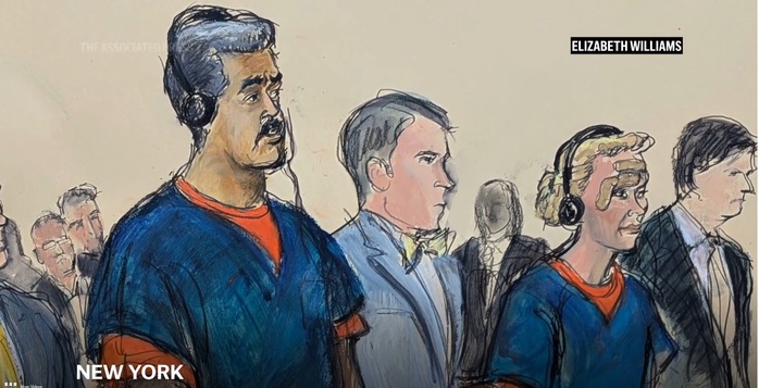 Tổng thống Venezuela tuyên bố mình vô tội tại tòa án Mỹ - Ảnh 1. Tổng thống Venezuela tuyên bố mình vô tội tại tòa án Mỹ - Ảnh 1.