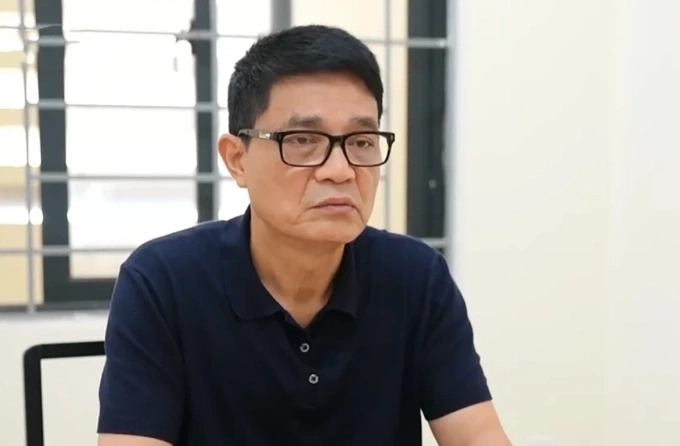 Ông Nguyễn Thanh Phong, Cục trưởng giai đoạn năm 2018-2024, khi bị bắt. Ảnh:VTV