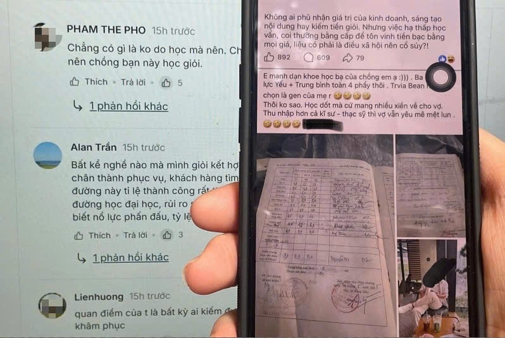 Vợ khen chồng học dốt mà giàu: Không nghề gì lương thiện mà không cần học - 1