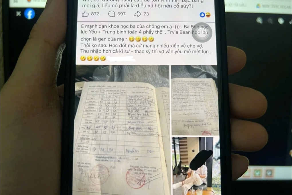 Vụ vợ khoe chồng học dốt nhưng giàu: Học giỏi có còn là “tấm vé vàng”? - 1