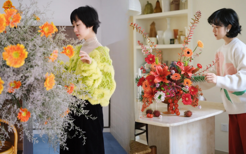 Tết này đừng chỉ cắm thược dược, thử ngay bình đồng tiền 