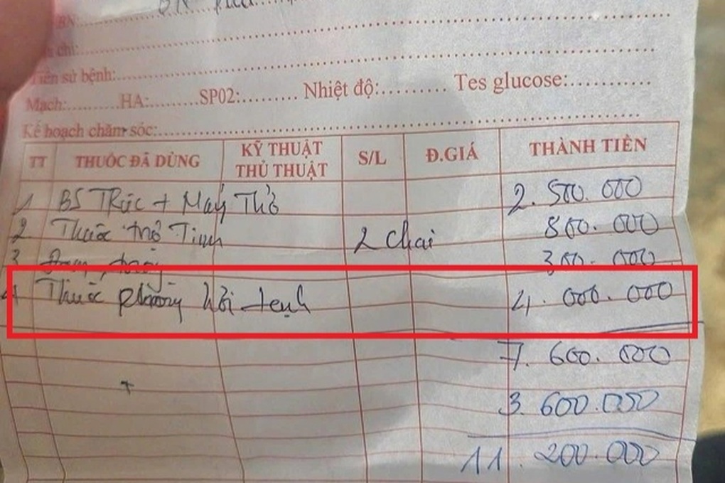 Xác minh phản ánh cơ sở dịch vụ y tế tiêm thuốc không rõ vào thi thể - 1