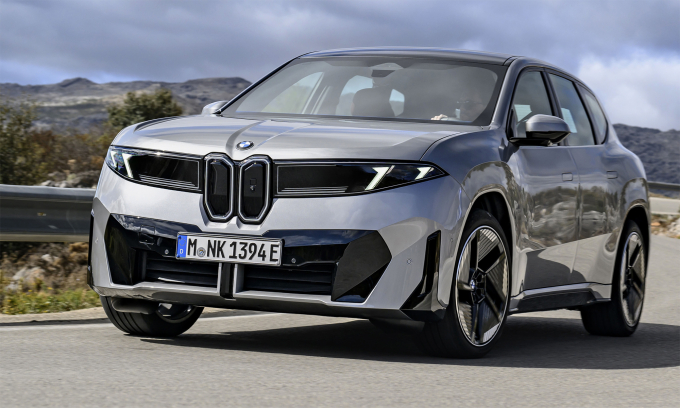 Xe điện BMW iX3 tại Đức. Ảnh: Top Gear