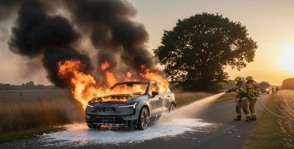 Xe điện của hãng ‘an toàn nhất thế giới’ bốc cháy, hơn 33.000 sản phẩm bị triệu hồi, nguyên nhân liên quan đến pin Trung Quốc- Ảnh 1.