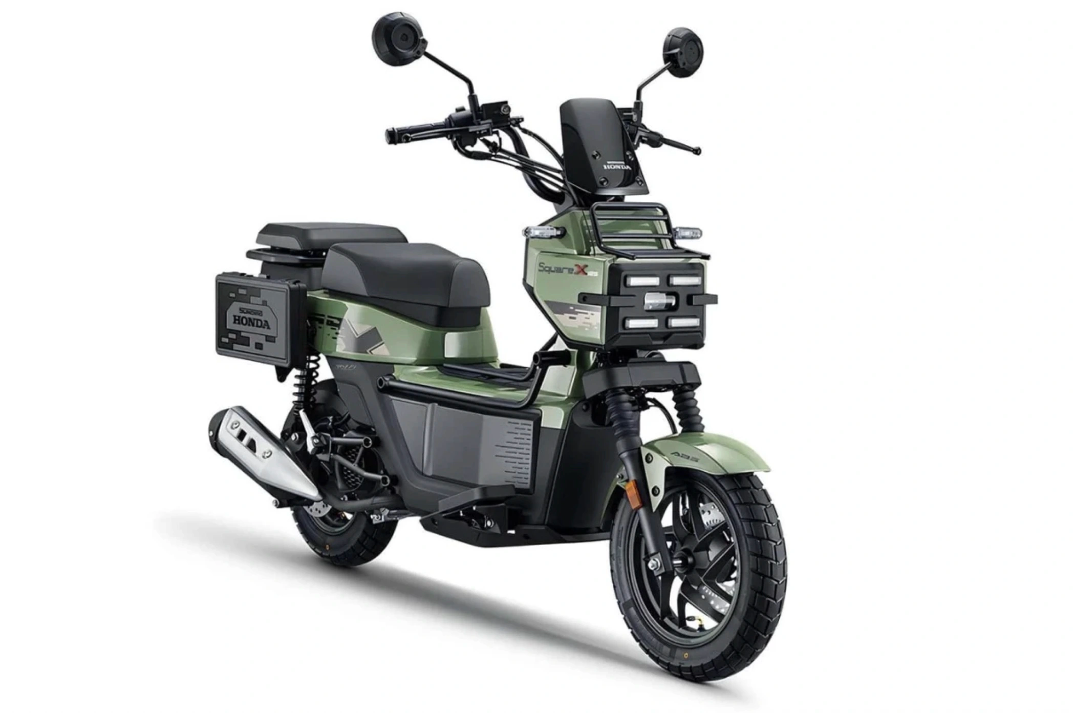 Xe tay ga dáng lạ Honda Square X125 rục rịch về Việt Nam- Ảnh 1.