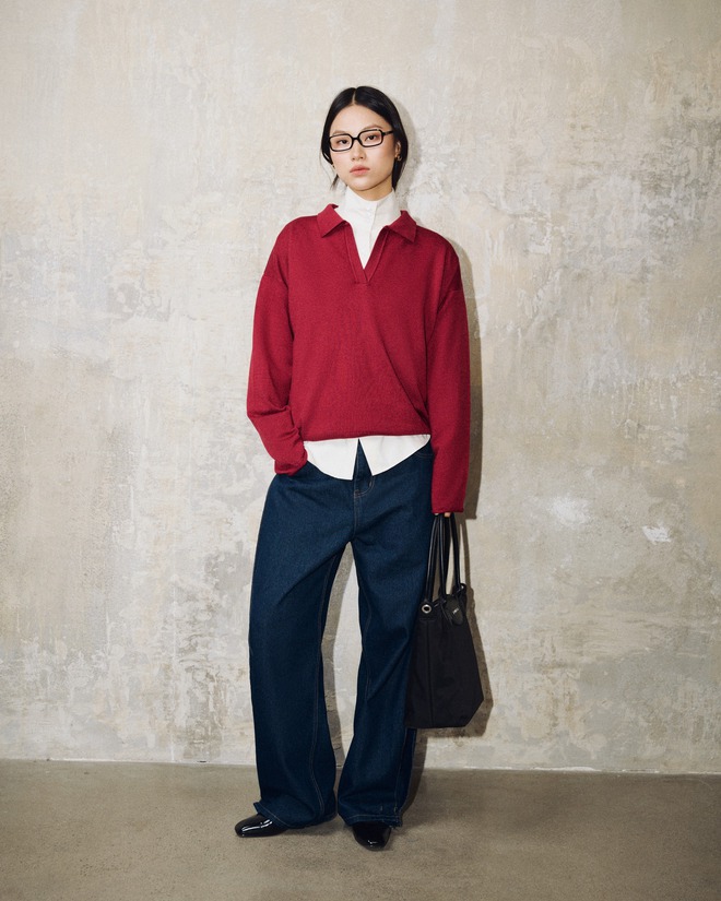 Những dáng quần jeans xanh đẹp và hữu dụng nàng không thể thiếu lúc giao mùa- Ảnh 10.