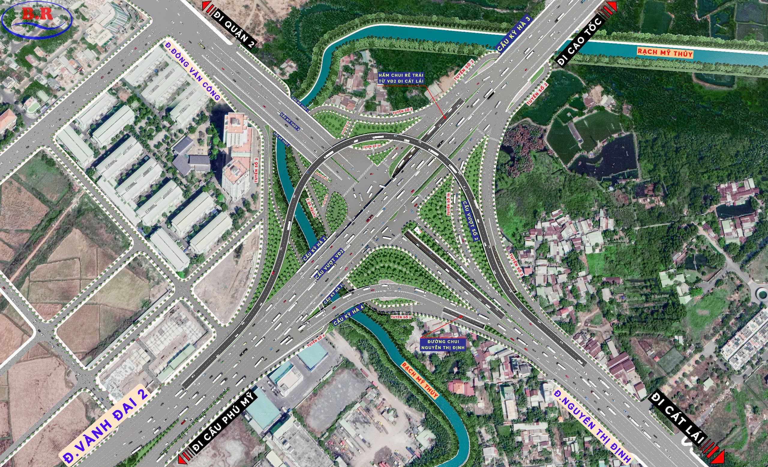 Nút giao Mỹ Thủy: Dự án trọng điểm TPHCM kéo dài đến 2026 - Ảnh 2.