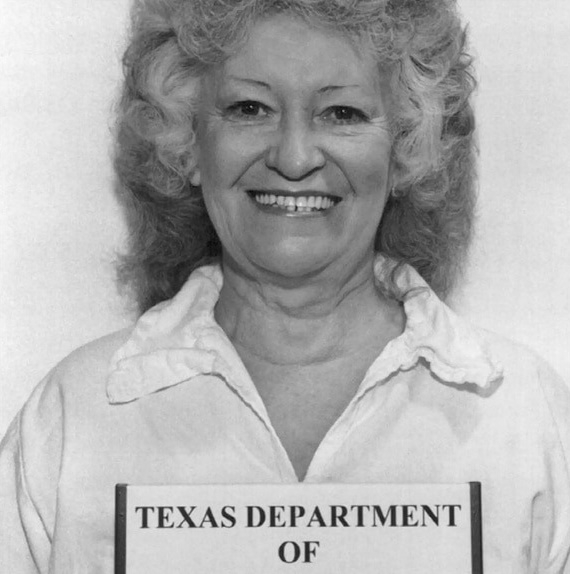 Betty Lou Beets bị bắt năm 1985. Ảnh: TDOJ