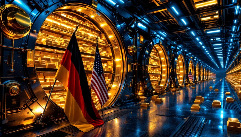 1.236 tấn vàng Đức mắc kẹt tại Mỹ: Rủi ro từ chiến lược trứng một giỏ? - 2