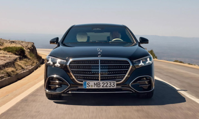 Mercedes S-class bản nâng cấp 2027. Ảnh: Mercedes