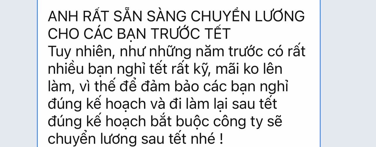 Bức ảnh phát ra tiếng khóc của người đi làm: Nghỉ Tết với nửa tháng lương!- Ảnh 2. Bức ảnh phát ra tiếng khóc của người đi làm: Nghỉ Tết với nửa tháng lương!- Ảnh 2.