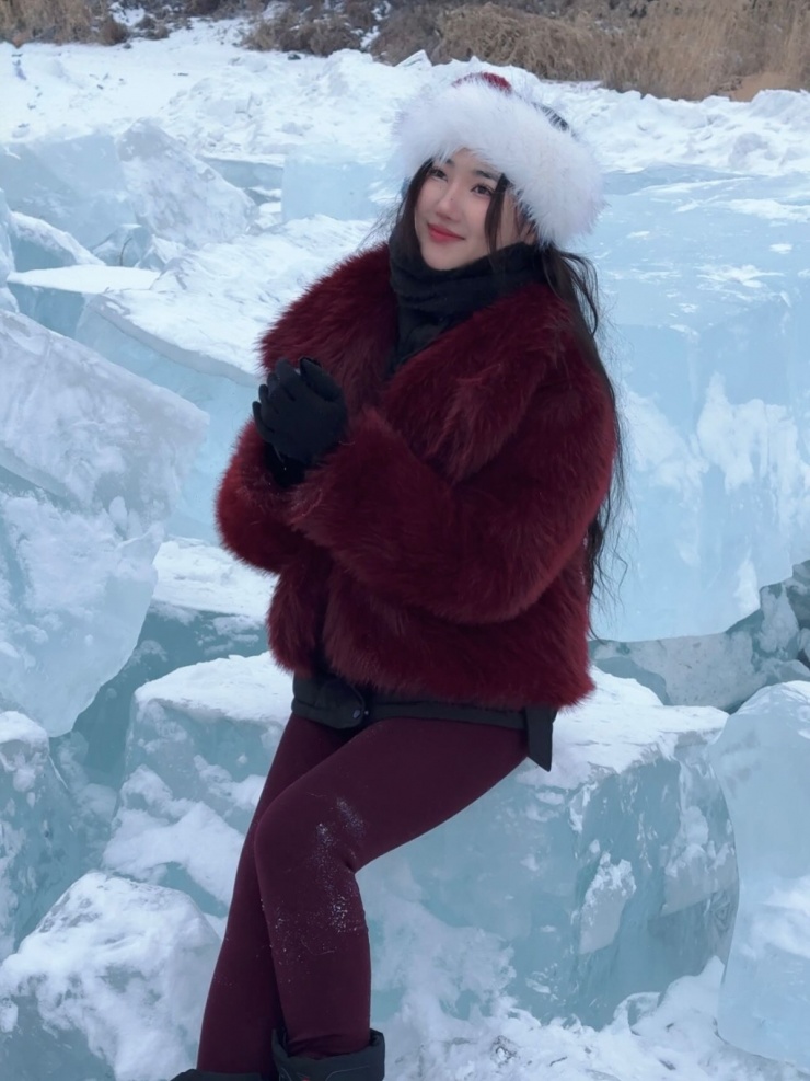 Hoàng Nga nói gần 20 tiếng di chuyển được đền đáp xứng đáng khi khung cảnh làng Bắc Hồng hiện ra trước mắt. Video: Hoàng Nga