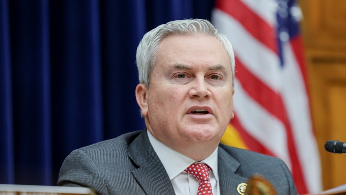 Chủ tịch Ủy ban Giám sát Hạ viện James R. Comer tại Washington hồi tháng 3/2024. Ảnh: Reuters