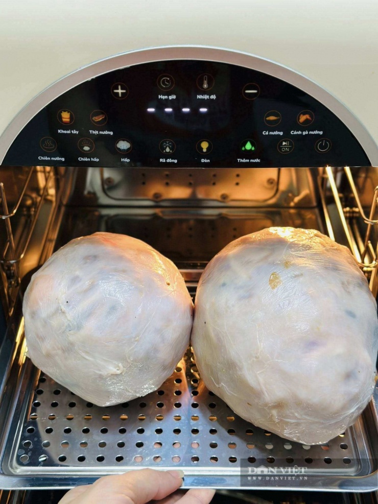 Bộ phận khó ngửi của con heo, lại có nhiều tác dụng cho sức khoẻ, làm món này đón Tết giòn ngon, hấp dẫn 8 Cách làm bong bóng nhồi thịt: Hấp bằng nồi chiên hơi nước, sau 45 phút chín thơm ngon