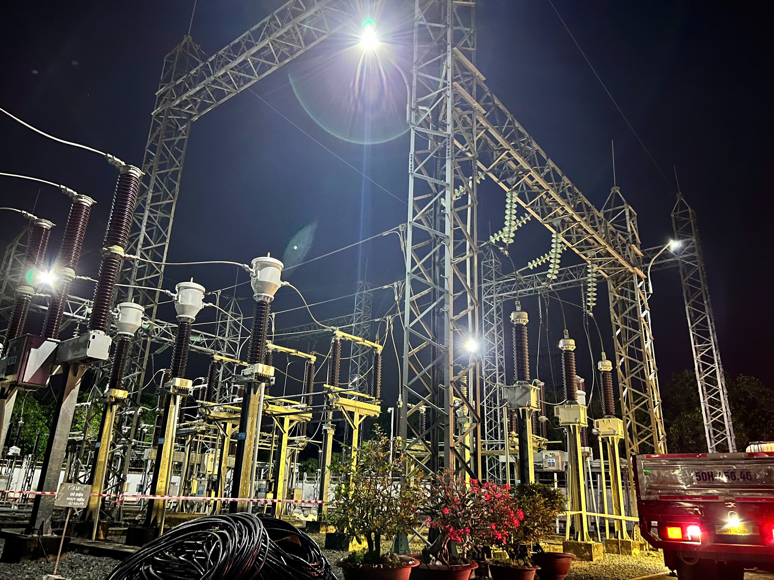 EVNSPC hoàn thành 8 công trình lưới điện 110kV trong tháng 1.2026 - Ảnh 3.