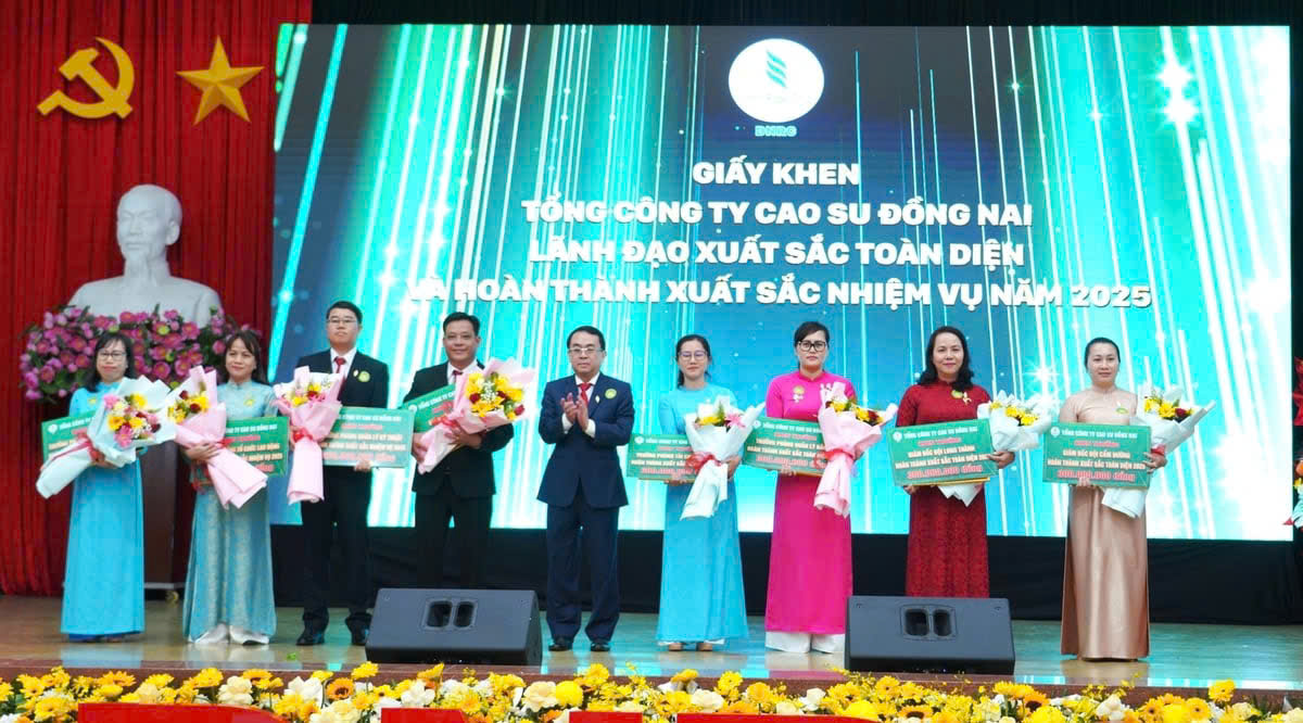 Lợi nhuận Cao su Đồng Nai năm 2025 đạt 736 tỉ Đồng , Thu nhập bình quân 16 triệu / ngư 3 Lợi nhuận cao su Đồng Nai đạt 736 tỉ đồng, thu nhập bình quân 16 triệu đồng/người/tháng - Ảnh 3.