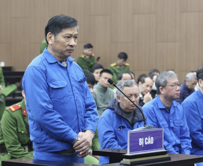 Bị cáo Trần Bình Trọng, cựu Tổng giám đốc Tổng công ty tư vấn xây dựng Việt Nam VNCC. Ảnh: Danh Lam