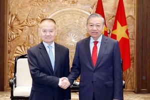 Tổng Bí thư Tô Lâm tiếp Đặc phái viên của Tổng Bí thư, Chủ tịch nước Trung Quốc Tập Cận Bình