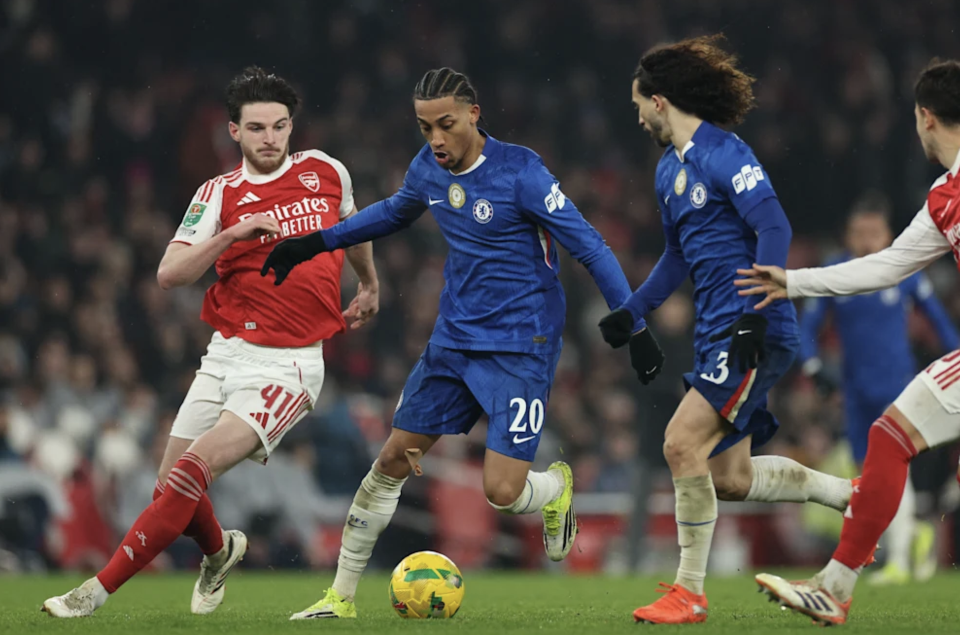 Kai Havertz ghi bàn phút bù giờ, Arsenal vào chung kết League Cup - Ảnh 5.