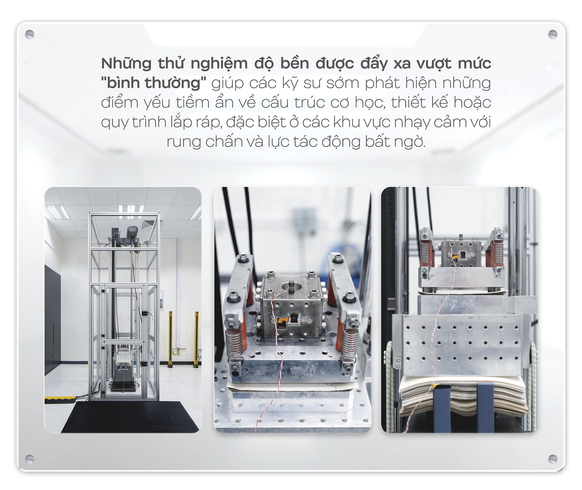 Lần đầu ghé “phòng thí nghiệm độ bền” iPhone tại Singapore: Tận mắt thấy Apple nhúng nước sôi, quăng quật sản phẩm!- Ảnh 2.