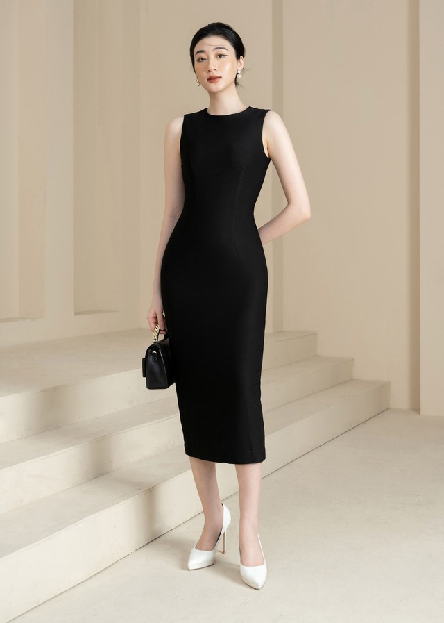 Váy body và phụ kiện đính đá tôn vẻ đẹp kiều diễm - Ảnh 7.