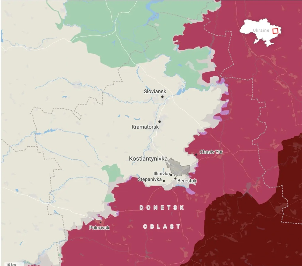 Ukraine lộ điểm yếu, Nga chớp thời xâm nhập chốt chặn chiến lược - 2
