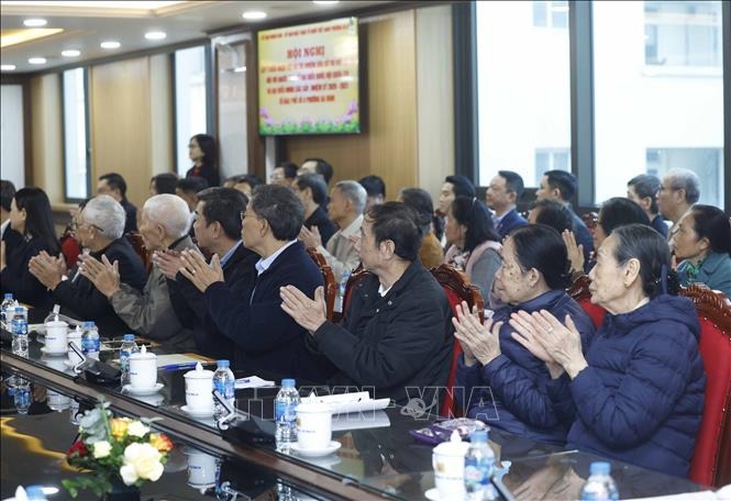 Tổng Bí thư Tô Lâm dự Hội nghị lấy ý kiến cử tri nơi cư trú đối với người ứng cử ĐBQH khóa XVI - Ảnh 2.