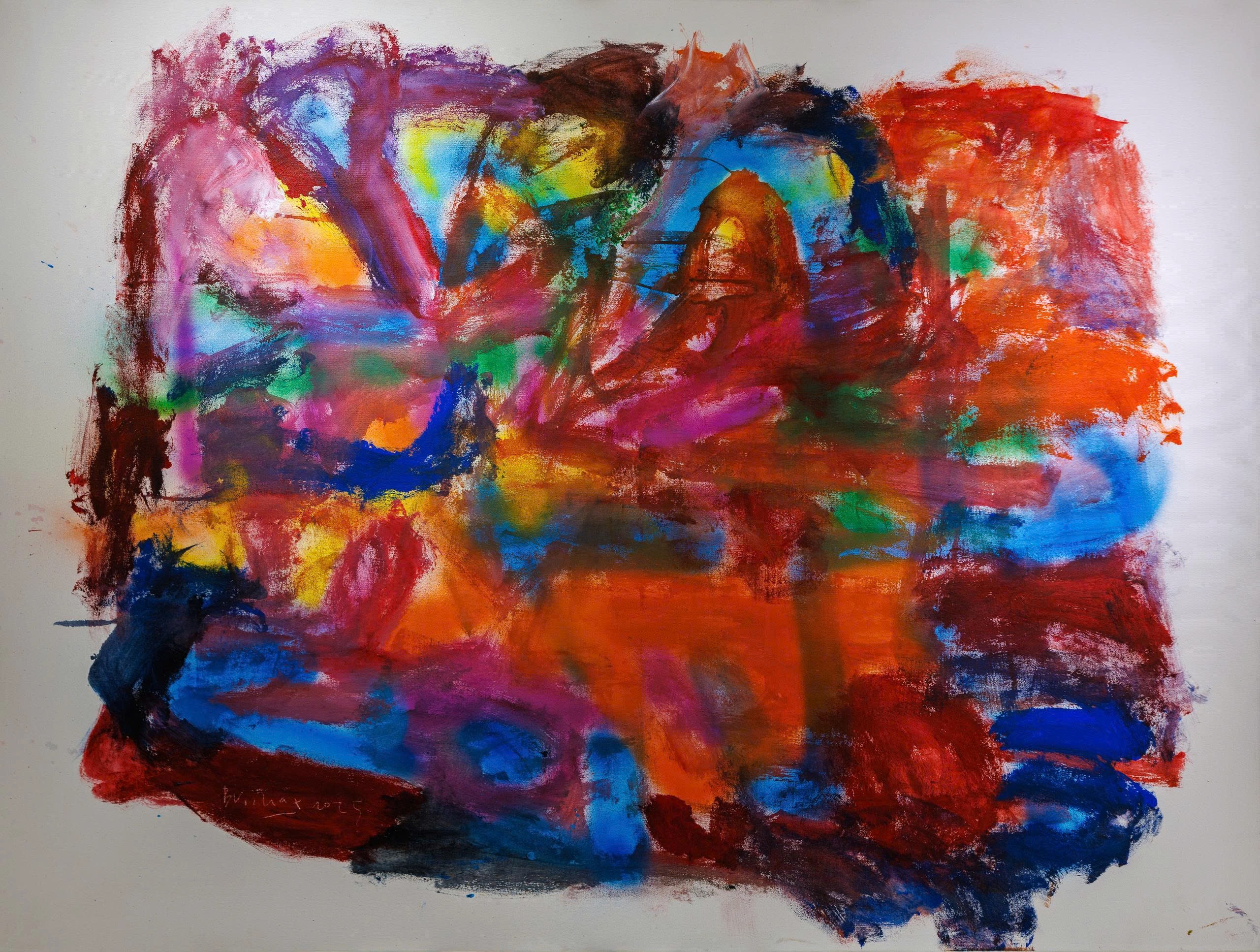 'Bảy tám năm': Độc đáo với tranh 'tự tan rã' của nghệ sĩ Bùi Chát- Ảnh 3.