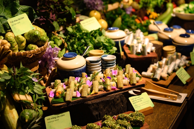 Mỹ vị thực vật mùa đông với mâm cơm muối Huế tỏa sáng  - Ảnh 10.