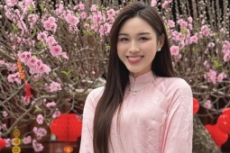 Công thức giúp mái tóc Đỗ Thị Hà óng ả, bồng bềnh