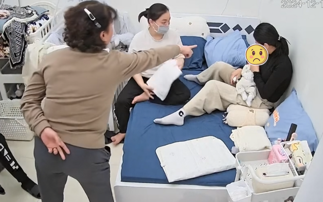 Đoạn camera sốc nhất hôm nay: Sao trần đời lại có người mẹ chồng thế này?- Ảnh 2.