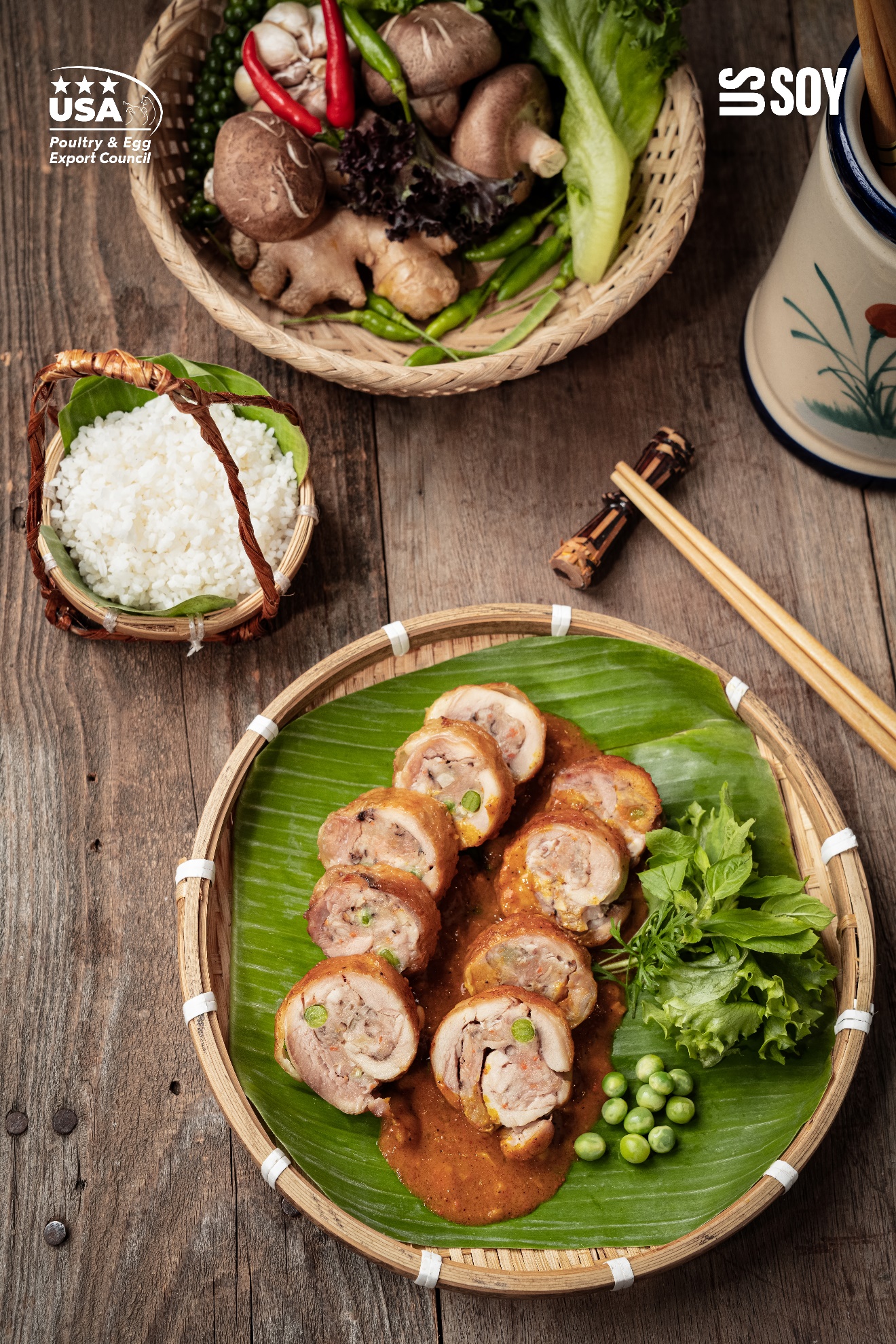 Tết là về nhà và cùng nhau nấu món gà Mỹ cuộn nấm xốt cà ri thật ngon- Ảnh 2.