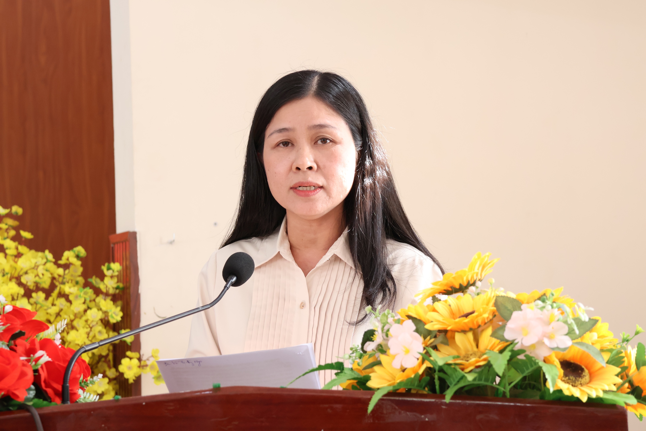 “Nghĩa tình biên giới”: TPHCM mang mùa Xuân ấm áp đến xã Tân Hồng, Đồng Tháp - Ảnh 6.